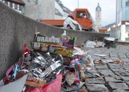 Aufraeumen Nach Silvester In Jena 010118 17